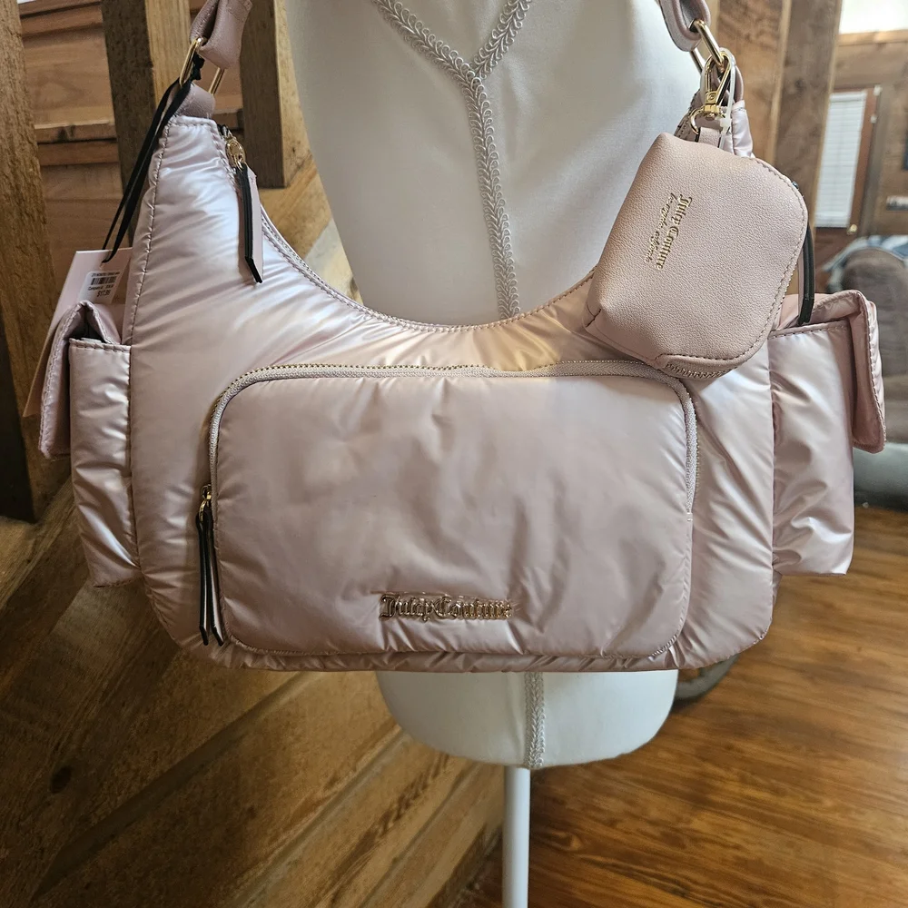 Juicy Couture Diamond 💓 Pink Hobo Bag